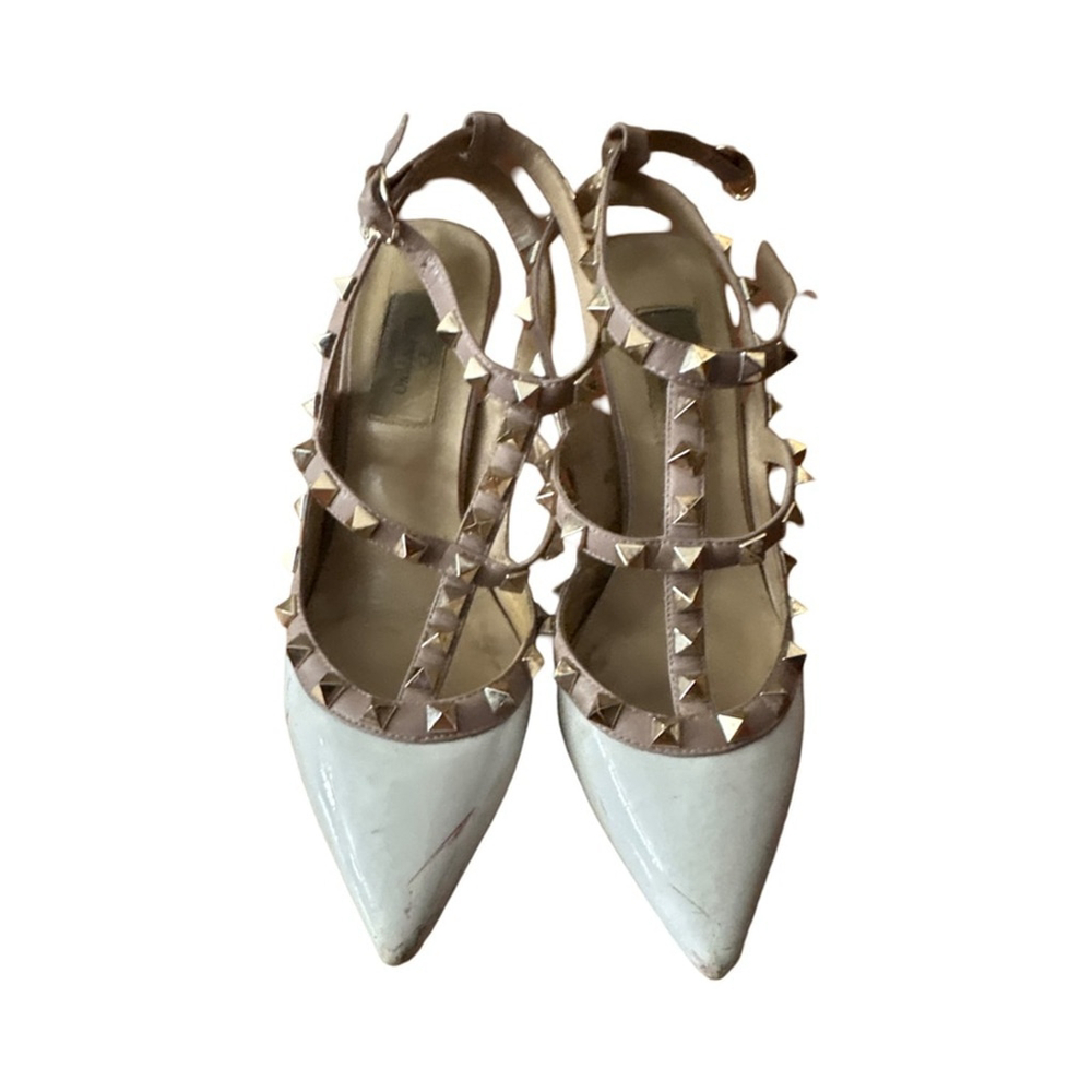 Valentino rockstud caged heel-100mm heel height- women’s 36